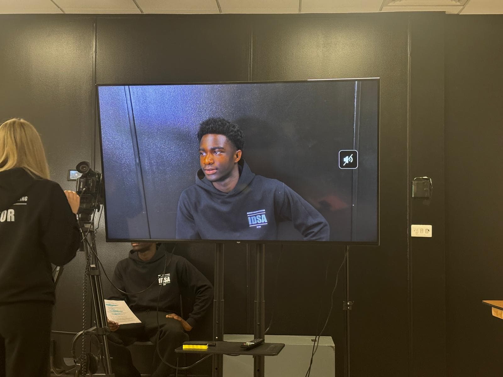 Femi Antonio as Self in The Interview, dir. IDSA
